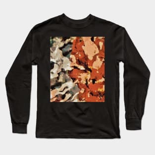 Stocksom Flower Print 1 LHS Long Sleeve T-Shirt